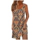 thumbnail image 1 of Camisón de poliéster para mujer, vestido de tirantes con cuello en V y botones para vacaciones de primavera y verano., 1 of 7