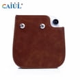 thumbnail image 4 of Riwcyla Polaroid mini1198 surface PU Brun Sac Rétro Numérique Housse de Protection Sac de Rangement pour Photographie Brun, 4 of 5
