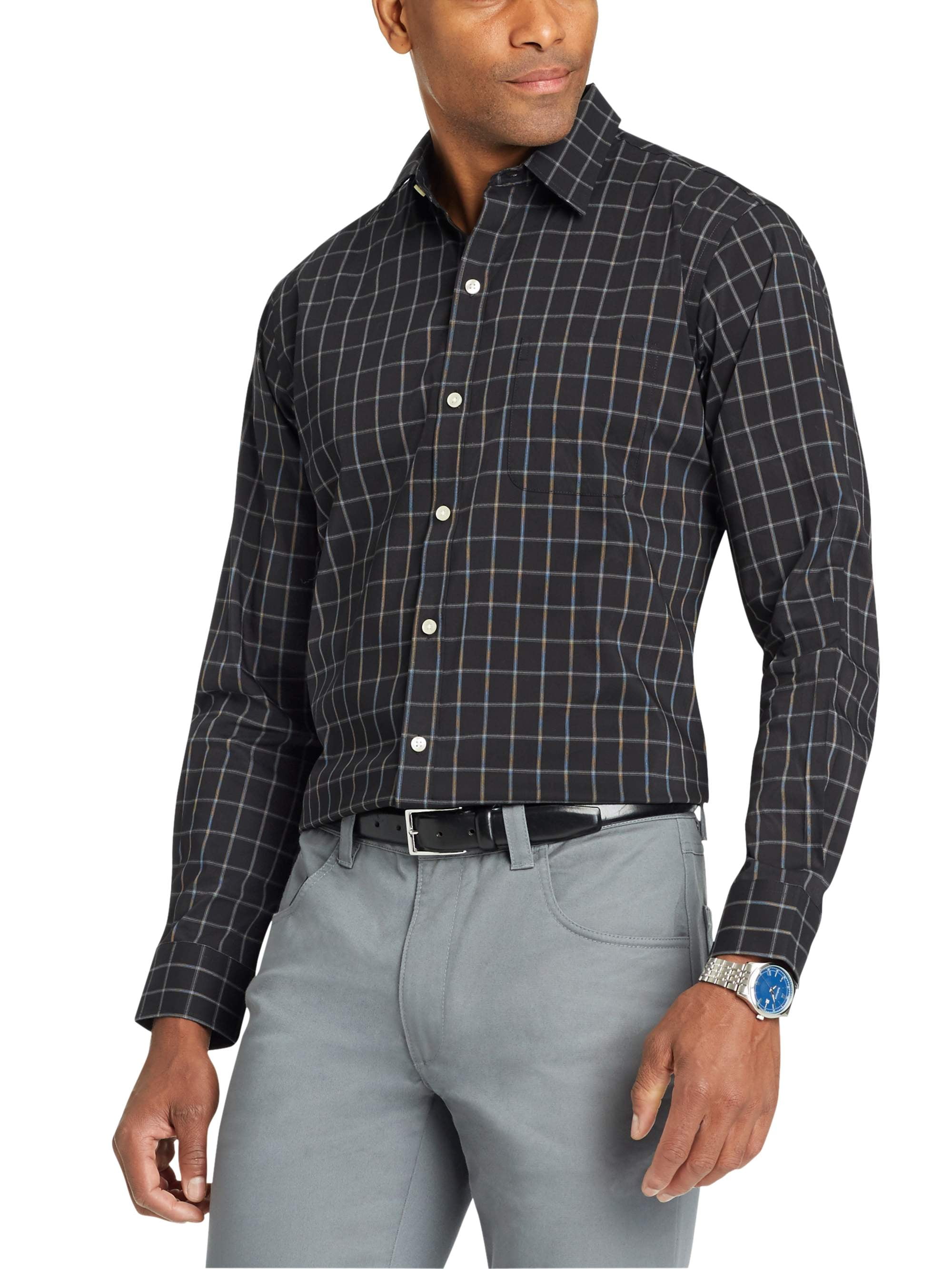 Van Heusen - Van Heusen Men's Big And Tall Traveler Non Iron Shirt ...