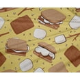 thumbnail image 5 of oneOone Polyester Spandex Medium Yellow Fabric Food Diy Clothing Quilting Fabric Print Fabric By Yard 56 Inch Wide, 5 of 6