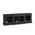 thumbnail image 6 of Whalen Rowan Low Profile TV Stand for TVs up to 85", Black Oak Finish, 6 of 11