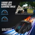 thumbnail image 2 of Mouse gamer inalámbrico UtechSmart VENUS Pro RGB MMO USB, 2 of 2