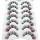 thumbnail image 2 of Pestañas de colores Tira dramática Pestañas Maquillaje Extensión de pestañas Look Pestañas postizas Pestañas postizas cómodas con color para disfraces , estilo c P-7 pares Yinane Pestañas de colores, 2 of 5