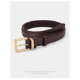 thumbnail image 4 of Spring new women's belt women's first layer cowhide decoration simple and versatile with jeans thin belt women's leather, 4 of 6