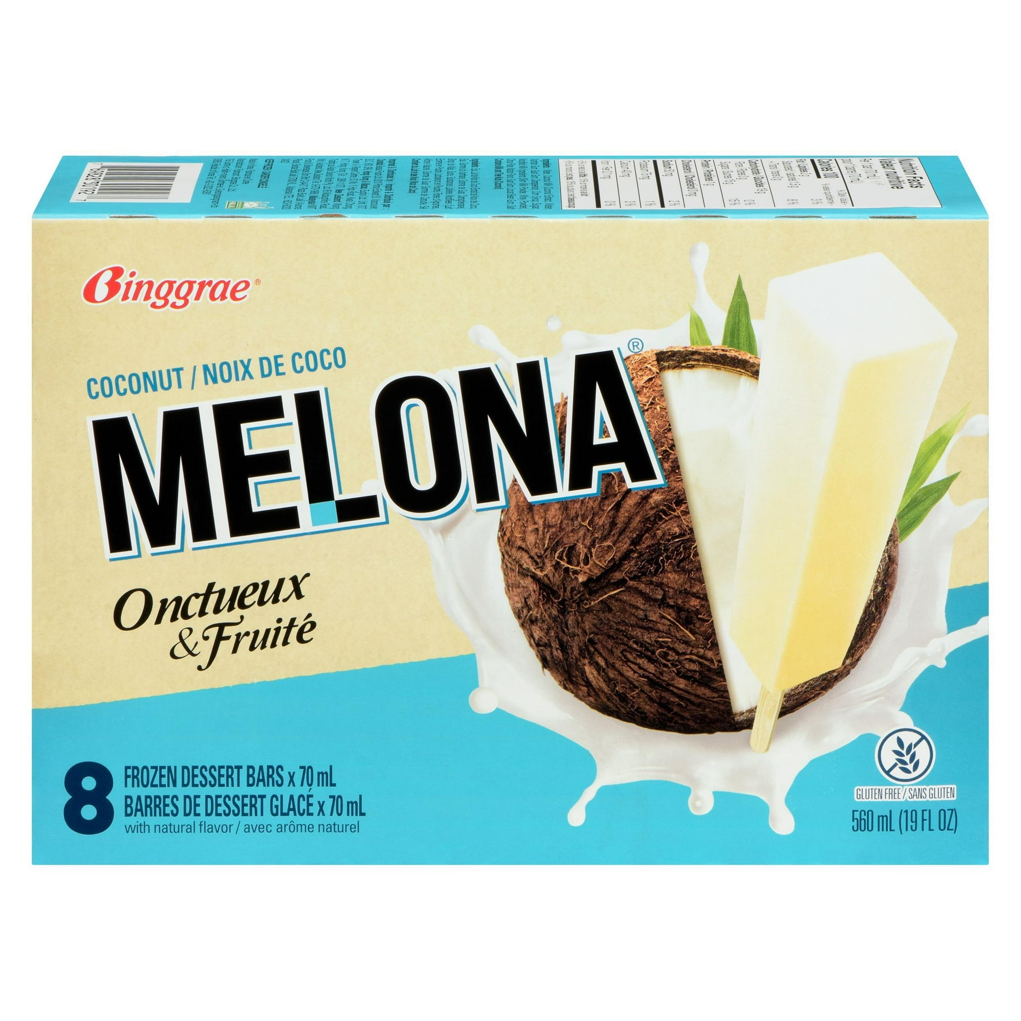 Melona Coconut Ice Bar