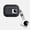 A, variant on Minimalist Dark Gray Silicone AirPods Pro 2 3 4 Case, Lanyard Keychain Hole