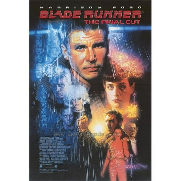 Pop Culture Graphics MOVEI1056 Blade Runner - The Final Cut Movie Poster Print, 27 x 40