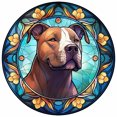 thumbnail image 1 of 5D DIY Taladro Vitral Perro Del (A3039), 1 of 9