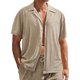 thumbnail image 2 of pstuiky camisetas de hombre, Camiseta de manga corta transpirable para hombre, color liso, para deportes al aire libre y correr. camisetas de hombre xxl, 2 of 9