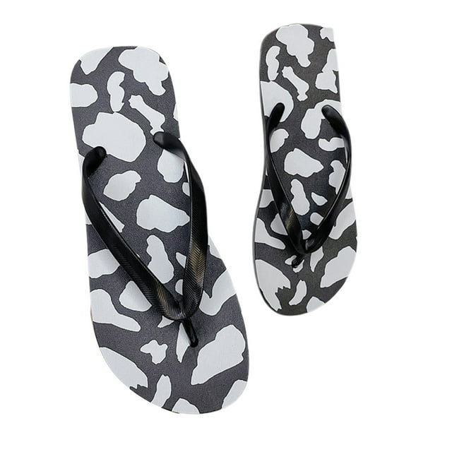 Dsscvnef Women's Flip Flops Comfortable Casual Sandals for Beach Pool Party Summer Spring Travel Outdoor Slip on Slide Shoes Fashionable Toe Post Design