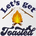 thumbnail image 2 of CafePress - LET's GET TOASTED - Adjustable Unisex Printed Trucker Hat with Mesh Back, 2 of 10
