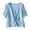 Light Blue, variant on JGGSPWM Women Loose Fit Short Sleeve Cotton Linen Gauze V-Neck Button Down Casual Plus Size Blouses Tops Pink M