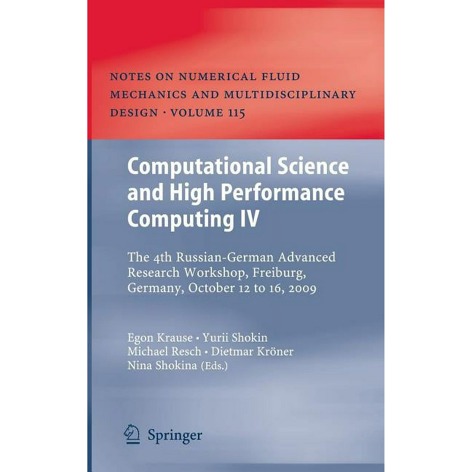 Computational Science and High Performance Computing IV