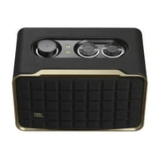 JBL Authentics 200 - Smart home speaker with Wi-Fi, Bluetooth and Voice Assistants with retro design - Black
