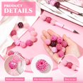 thumbnail image 3 of Perlas de strass Loetere, 20 mm, cristal redondo, 40 unidades, color rosa, 3 of 7