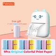 thumbnail image 1 of Mini Portable Thermal Printer  TIKTOK Gifts for Kids  Pocket Printer for Pictures/Retro-Style Photos/Notes/Lists/Label/Memo/QR Codes  Bluetooth Wireless Smart Printer with Android or iOS, 1 of 7