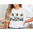 thumbnail image 2 of Funny Bee Different Motivational Inspirational Honeybee Gift T-Shirt Positive Encouraging Quote Birthday Gift Men Women Tshirt, 2 of 10