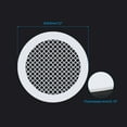 thumbnail image 2 of Uxcell Air Vent Cover Grille for 9.5" Duct Opening, Acrylic Glass Wall Ceiling Hole Cover for Ventilation, 2 of 6