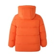 thumbnail image 5 of HILEELANG Kids Big Boys Lightweight Puffer Jacket with Hood Warm Light Weigh Water-Resistant Winter Coat for Kids 6-13, Bright Orange Safety Color, 5 of 9