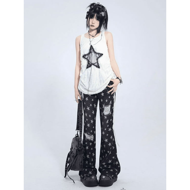 New Y2k Aesthetic Bow Bandage Sexy Tank Top Women Sleeveless Streetwear Casual Tanks Solid Fashion All Match Lace Star Crop Tops New Y2k Aesthetic Bow Bandage Sexy Tank Top Women Sleeveless Streetwear Casual Tanks Solid Fashion All Match Lace Star Crop Tops