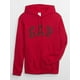 thumbnail image 4 of Sudadera de forro polar con el logotipo de GAP con capucha, rojo carmesí XL, 4 of 4