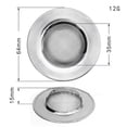 thumbnail image 1 of Kitchen And Bathroom Stainless Steel Sink Filter For Household Slag Separator, 1 of 4