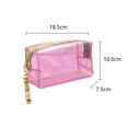 thumbnail image 2 of Lojalitet Bolsa de cosméticos transparente de PVC de 4 piezas, bolsa de cosméticos portátil, 2 of 5