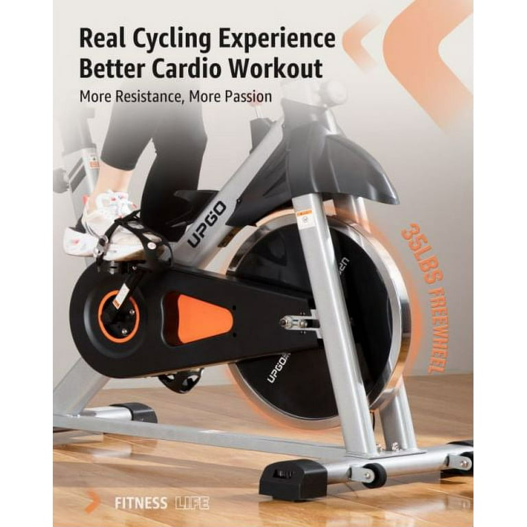 Spin bike 2025 with freewheel