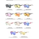 thumbnail image 4 of Gafas de sol coloridas, modernas y populares, antiultravioleta, antideslumbrantes, para adelgazar la cara, modernas para hombres y mujeres, 4 of 6