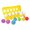Yellow 3, variant on Matching Eggs Montessori Geometric Eggs Color & Shape Recognition Toy, Fine Motor Skills Shape Sorter Puzzle, Easter Eggs Toys Gifts for People, Easter Basket Stuffers Yellow 1
