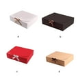 thumbnail image 3 of 5pcs Gift Boxes kraft/ Black/white/Red Paper Box For Packaging Valentine's Day Party Gift Candy Box Cardboard Boxes Diy Craft black S, 3 of 9