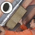 thumbnail image 3 of 1 Roll Aluminum Foil Soundproof Pad Cotton Insulation Tape Heat Insulation Plate, 3 of 7
