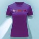 thumbnail image 3 of Playera Blusa Con Estampado De Corazones Ropa Para Mujer Color Morado Talla Chica Marca Emil SaEs, 3 of 4