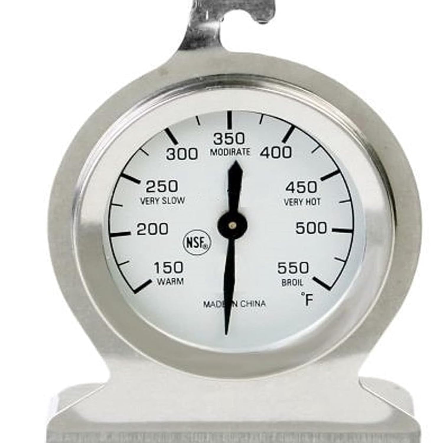 TrueCraftware- Stainless Steel Dial Kitchen Cooking Oven Thermometer 150 to 550 Degrees Fahrenheit- Oven Baking Chef Thermometer Instant Read Thermometer Kitchen Cooking Oven Temperature Gauge