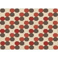 thumbnail image 1 of Ahgly Company Machine Washable Indoor Rectangle Transitional Fire Brick Red Area Rugs, 2' x 5', 1 of 7