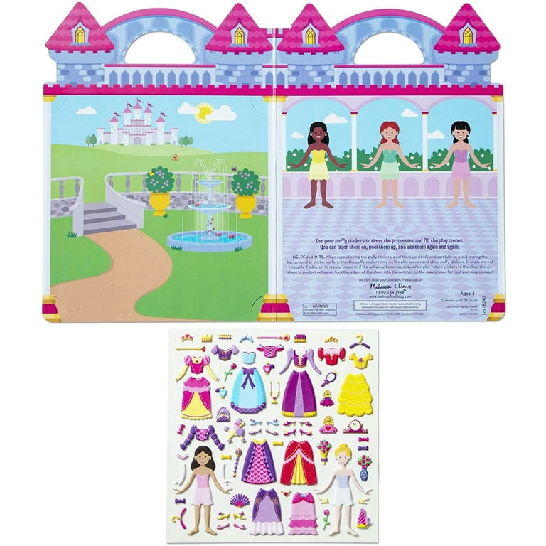Disney Princess Sticker Book with Puffy Stickers – My Magical Disney Shopper