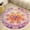 style-2, variant on Kaleidoscope Mandala Colorful Floral Boho Round Rugs -Washable Non-Slip Small Round Area Rug Throw Soft Circle Rugs for Bedroom, Modern Print Indoor Carpet for Entryway Sofa Living Room