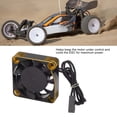 thumbnail image 4 of Ventilador De Refrigeración Para Motor De Coche RC, Ventilador Disipador Térmico De 15000RPM, Tamaño Compacto De Plástico De Aluminio Para HSP Redcat HPI, DC 5-9V, 4 of 8