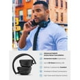 thumbnail image 5 of Foldable Wireless Headphones for Moto G Power (2021)/Play (2021) Phones - Headset w Mic Hands-free Earphones Earbuds Compatible With Motorola Moto G Power (2021)/Play (2021), 5 of 6
