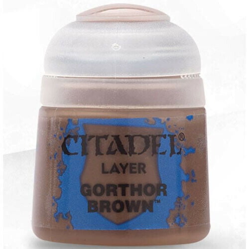 Games Workshop Citadel Layer Paint: Gorthor Brown (12ml)