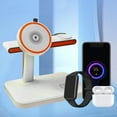 thumbnail image 1 of Home Holiday Deals!Multifunctional Foldable Smart Wireless Charging For Android And IOS. Mobile Phones Watches Earphones Three In One Magnetic 15W Wireless Fast Charger, 1 of 7