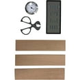 thumbnail image 5 of Waldorf Arc Shaped Cigar Humidor - Ebony Lacquer Finish - Capacity: 150, 5 of 6