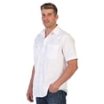 thumbnail image 2 of Gioberti Mens Casual Western Solid Short Sleeve Shirt with Pearl Snaps, 2 of 4