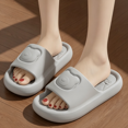 thumbnail image 4 of Domuza Mens Cute Bear Decor Thick Platform EVA House Slippers, Soft Non‑slip Indoor Slide Sandals, 4 of 4