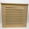 thumbnail image 2 of Unfinished MDF Radiator Heater Cover DIY, 32 Tall x 20 Wide x 7"Depth - Custom Made - MD6, 2 of 4
