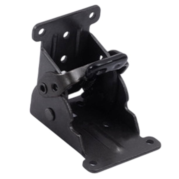 Bisagra autoblocante, soporte plegable de 0 a 90 grados, fácil instalación, herrajes resistentes Freno doble negro