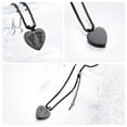 thumbnail image 5 of Heart with Foot Cremation Jewelry for Ashes Ash Urn Necklace for Ashes of Loved One Memory Necklace, 5 of 8
