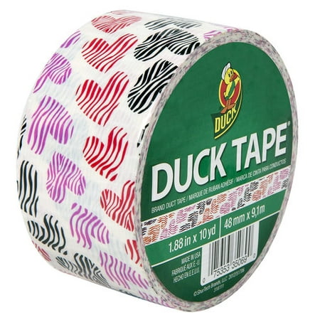 Duck Tape Colored Duct Tape, 1-7/8 Inches x 15 Yards, Neon Pink, Size: 1-7/8 in x 15 yds