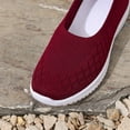 thumbnail image 6 of Mostsola Walking Shoes Women Comfortable Slip on Sneakers Knit Mesh Loafers Lightweight Flats, 6 of 8