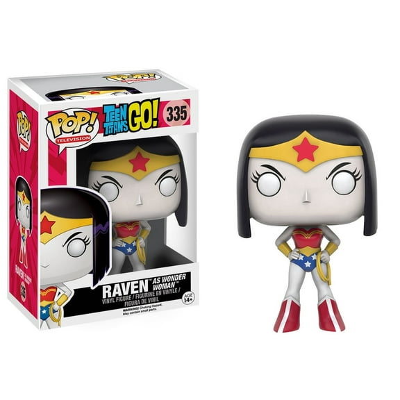 Funko POP! Animation Teen Titans GO! Raven As Wonder Woman #335 Exclusive